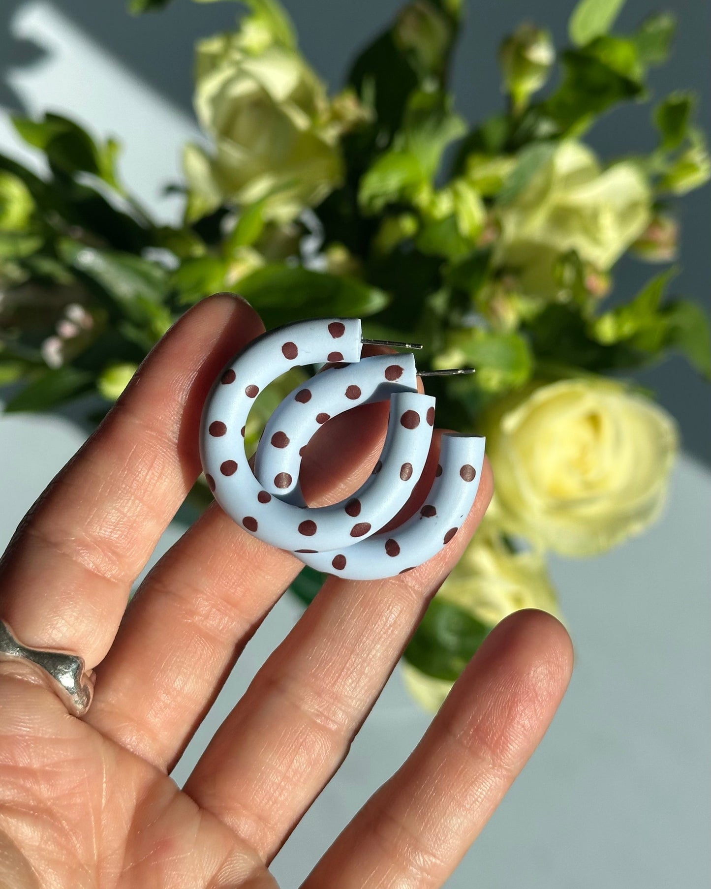 POLKA DOT HOOPS