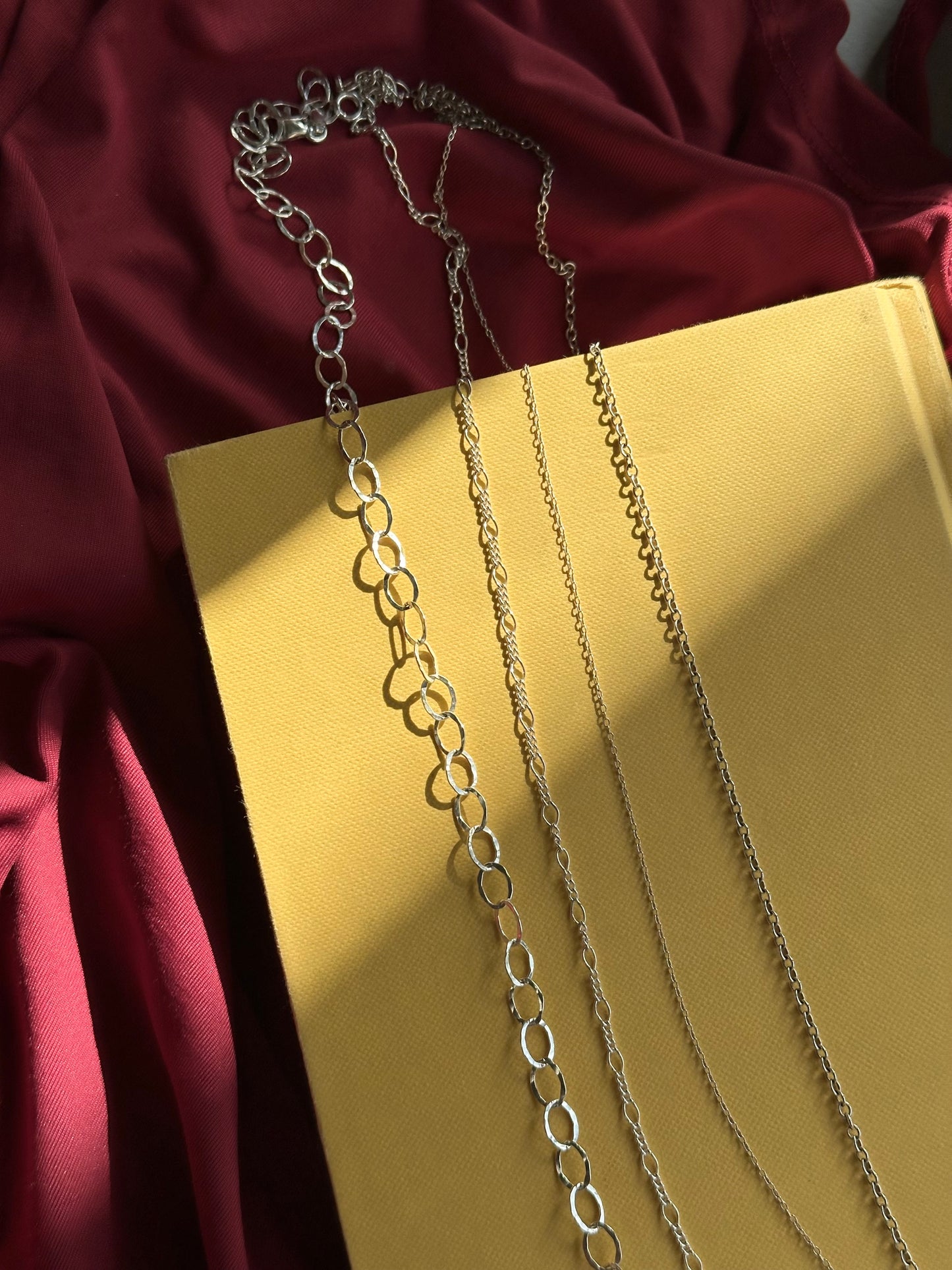 STERLING SILVER CHAINS