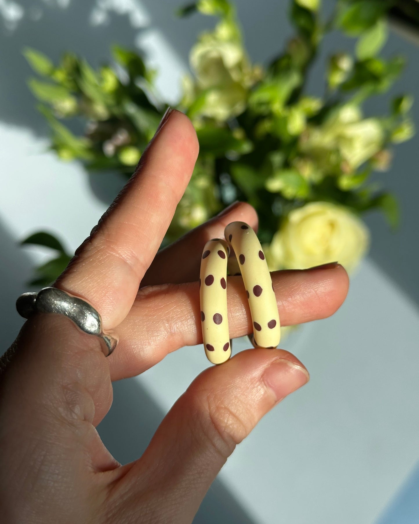 POLKA DOT HOOPS