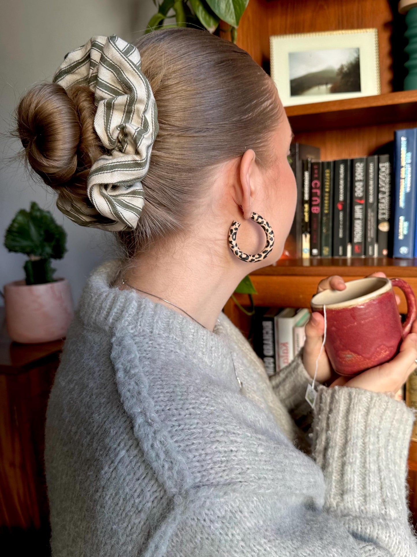 LEOPARD HOOPS