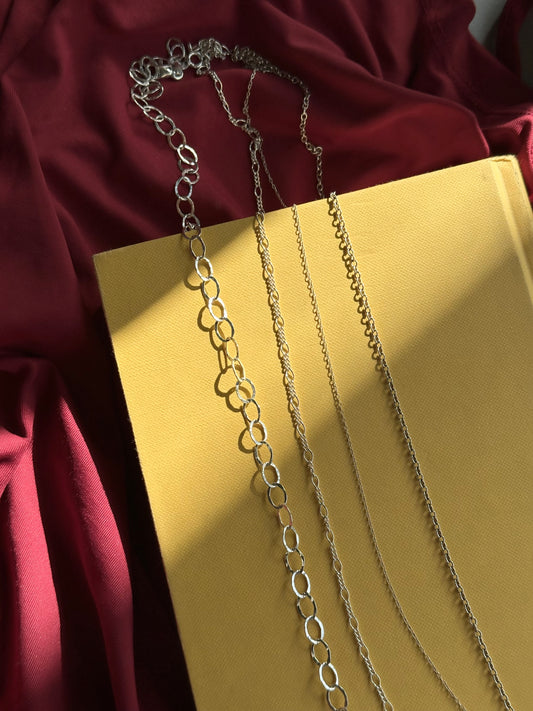 STERLING SILVER CHAINS